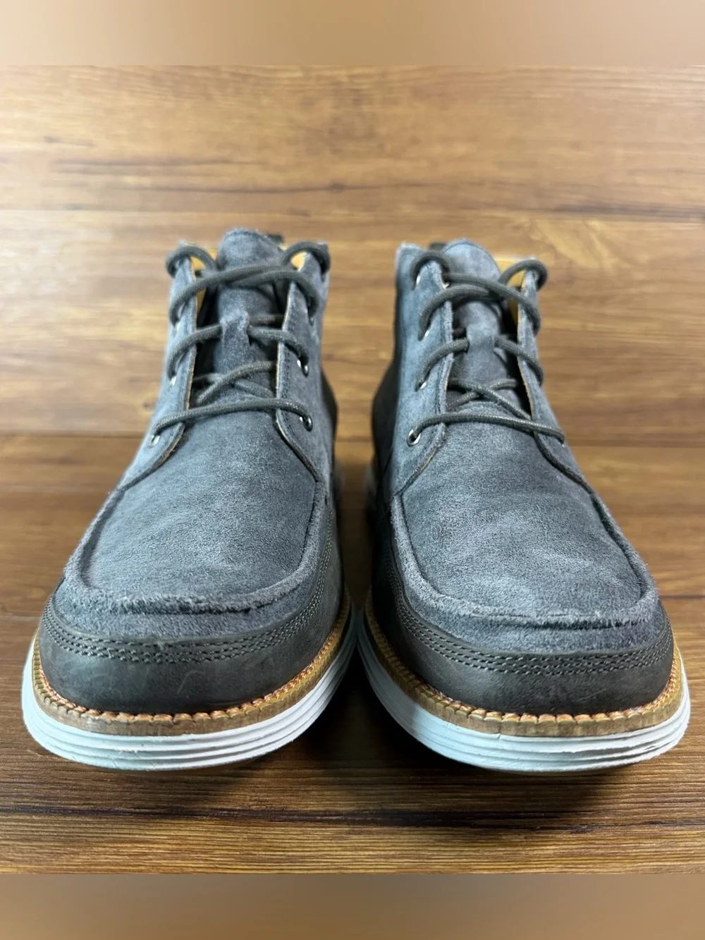 Cole Haan Lunargrand Chukka Boots Men’s Size 11 Suede Shoes